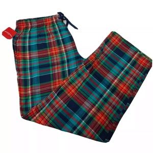 Wondershop Plaid Comfy Plaid Pajama Bottoms S LG